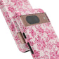 Pink Vintage Floral Tough Phone Case — Protective iPhone Cover