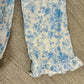 Blue Girls Floral Sweatsuit- READY TO SHIP/PICKUP!