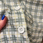 Boys Green Plaid Button Up - READY TO SHIP/PICKUP!