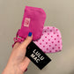 Lulu Mac | Pink Dots Wristlet Wallet Keychain| READY TO SHIP/PICKUP