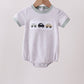 Green vehicle embroidery stripe bubble