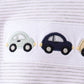 Green vehicle embroidery stripe bubble