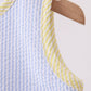 Blue seersucker pocket jonjon
