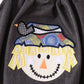 Charcoal Scarecrow Embroidery Bubble