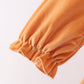 Gold velvet bow dress