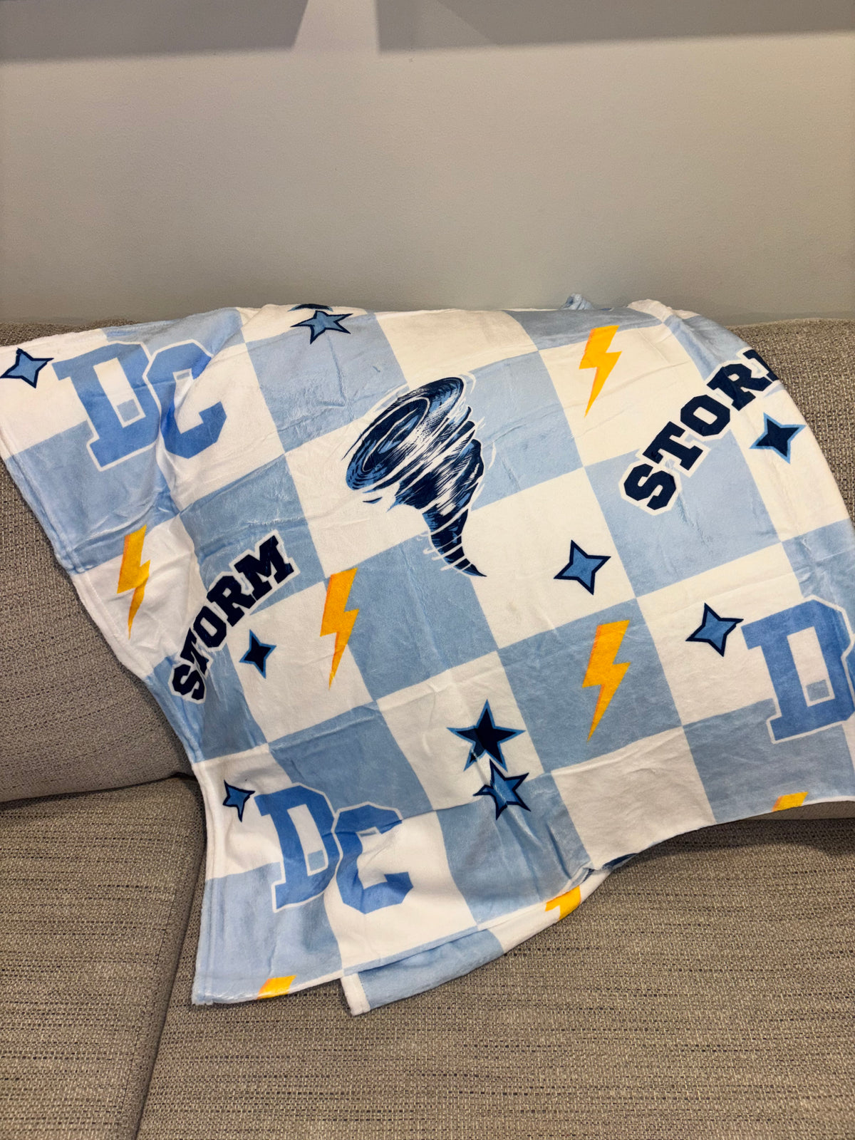 Delta Charter Fleece Throw Blanket - READY TO SHIP/PICKUP