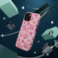 Pink Floral Magnetic Impact-Resistant Phone Case