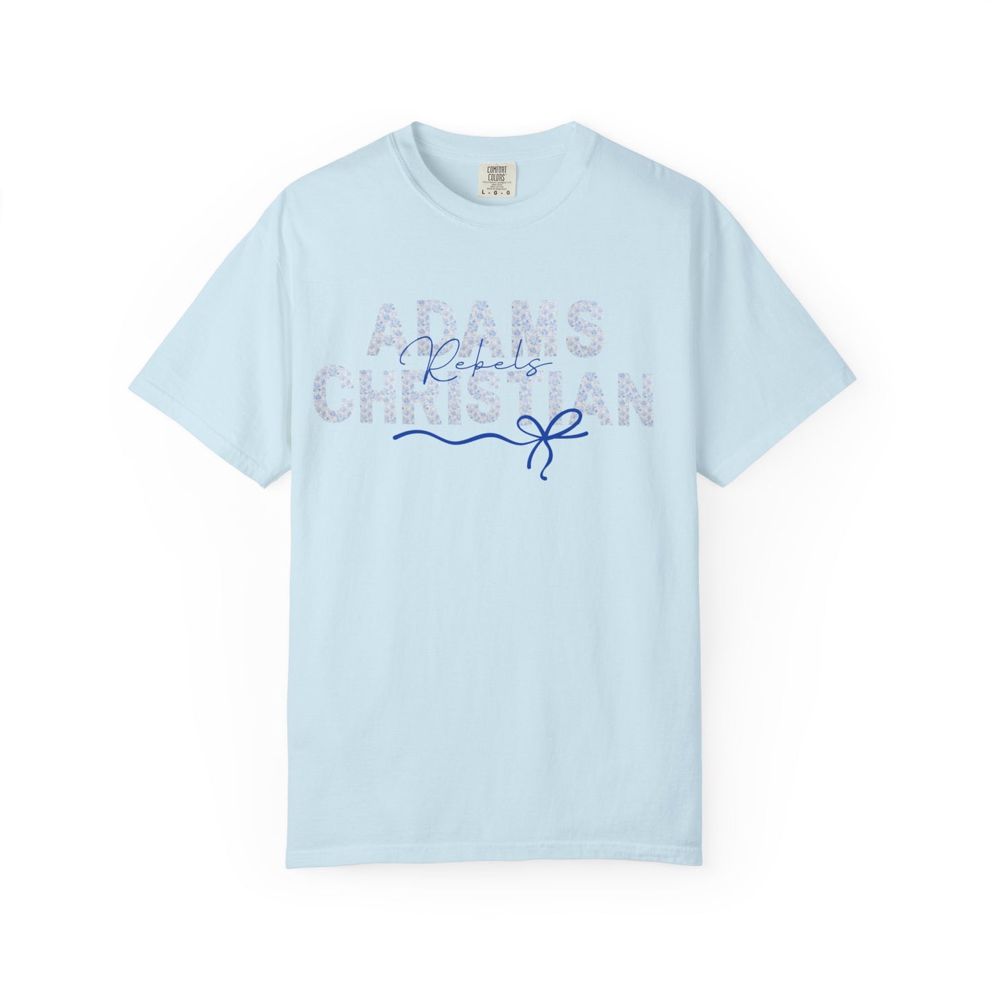 AC Bow Floral Script Tee