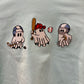 Blue Halloween Baseball Ghost T-Shirt - READY TO SHIP/PICKUP!