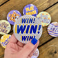 3” Game Day Button - LSU Options