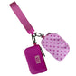 Lulu Mac | Pink Dots Wristlet Wallet Keychain| READY TO SHIP/PICKUP
