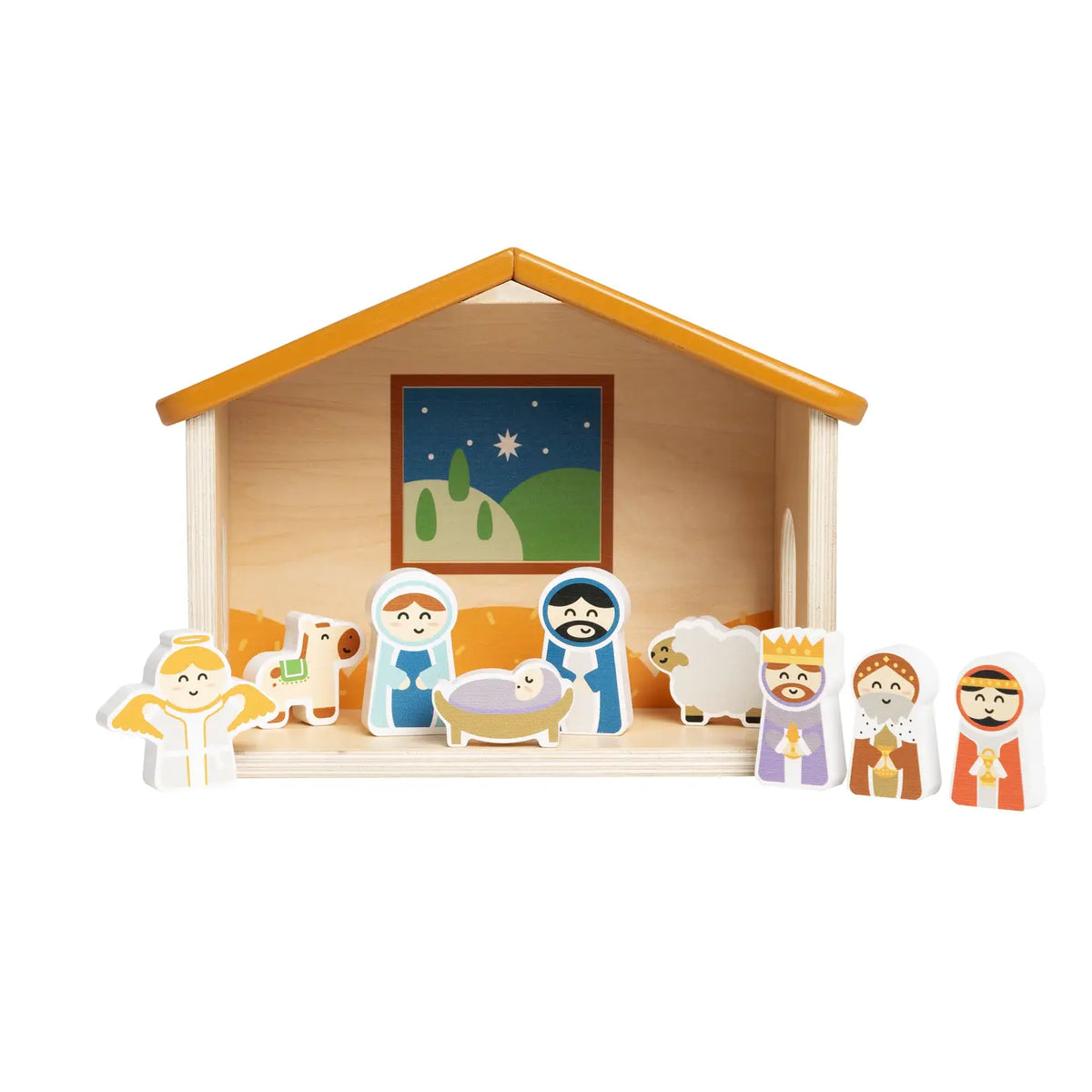 Wooden Nativity Set | READY TO SHIP/PICKUP