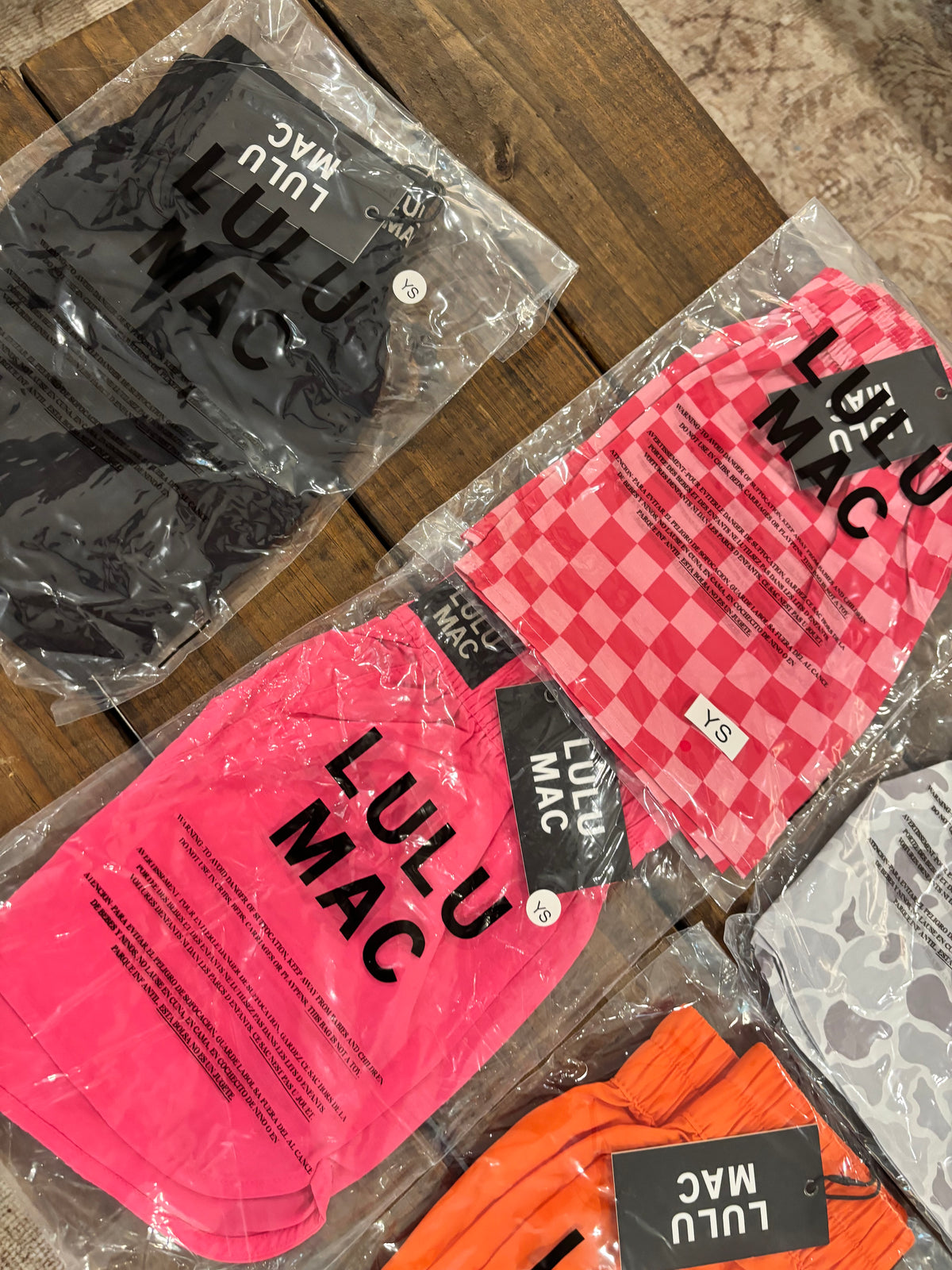 Lulu Mac | Youth Black Shorts| READY TO SHIP/PICKUP