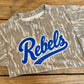 Rebels Mossy Oak Shirt (Blue/White)