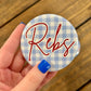 3” Game Day Button - Ole Miss Options