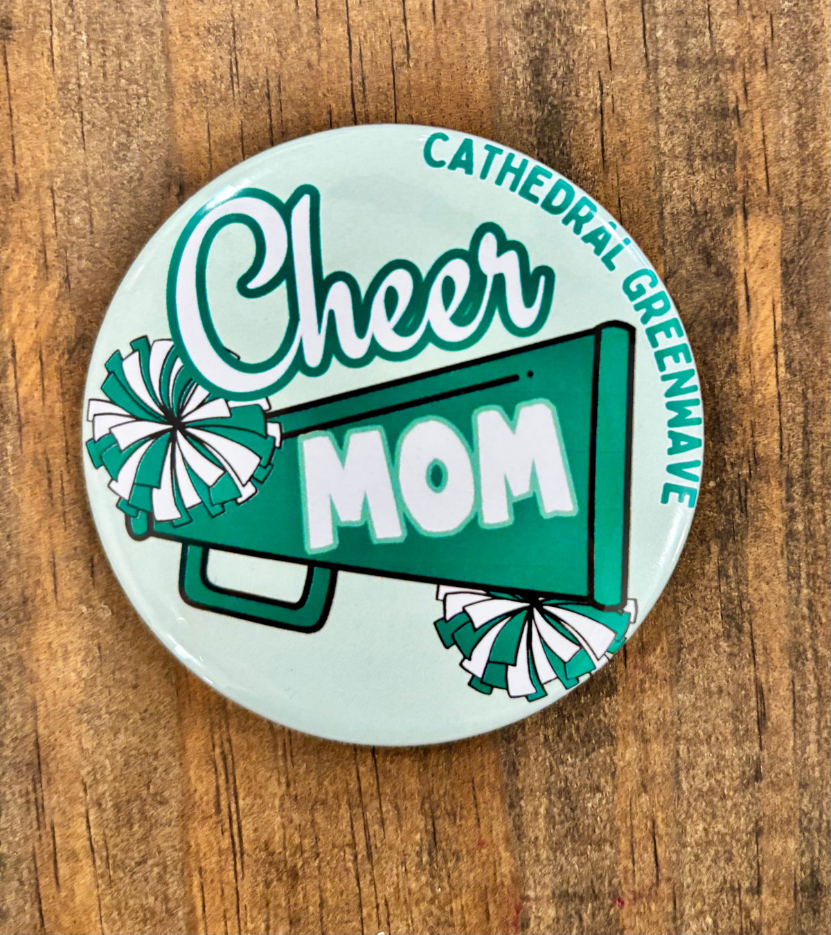 3” Game Day Button - Cathedral Options
