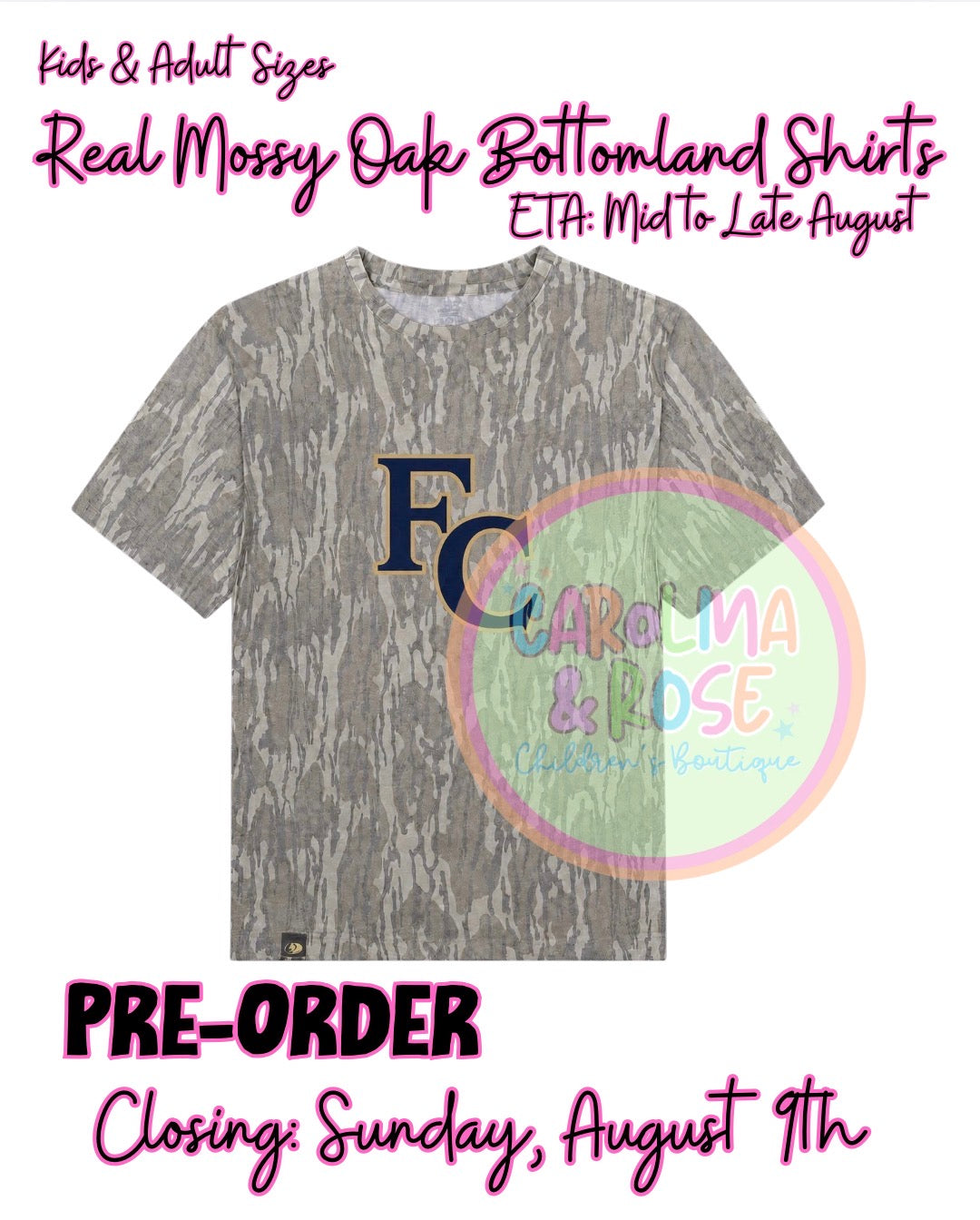 FC Mossy Oak Shirt *PRE-ORDER*