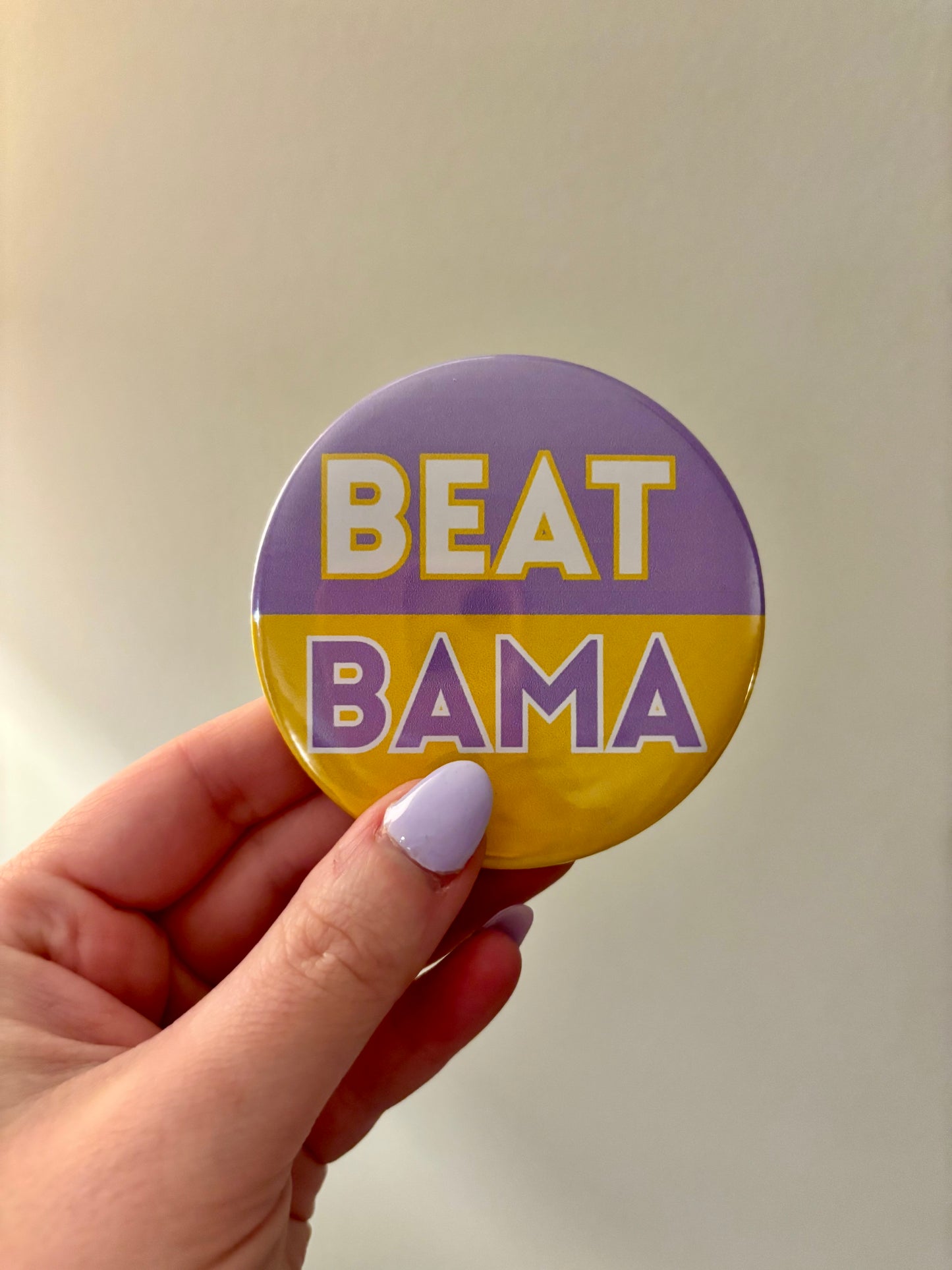 3” Game Day Button - LSU