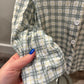 Boys Green Plaid Button Up - READY TO SHIP/PICKUP!