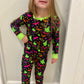 EXCLUSIVE Neon Halloween Kids 2pc Bamboo Pajamas - READY TO SHIP/PICKUP!