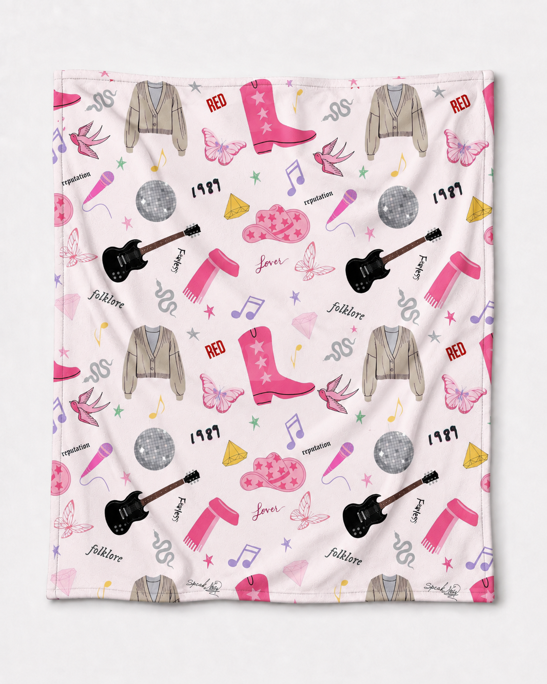 Popstar Era Fleece Throw Blanket - READY TO SHIP/PICKUP