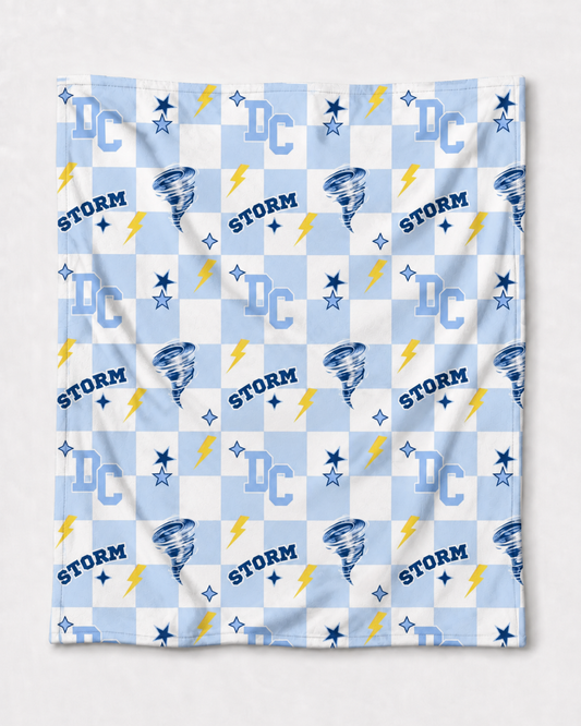 Delta Charter Fleece Throw Blanket - READY TO SHIP/PICKUP