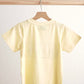 Mustard easter bunny egg french knot top