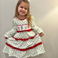 Green Dot Grinch Dress - READY TO SHIP/PICKUP