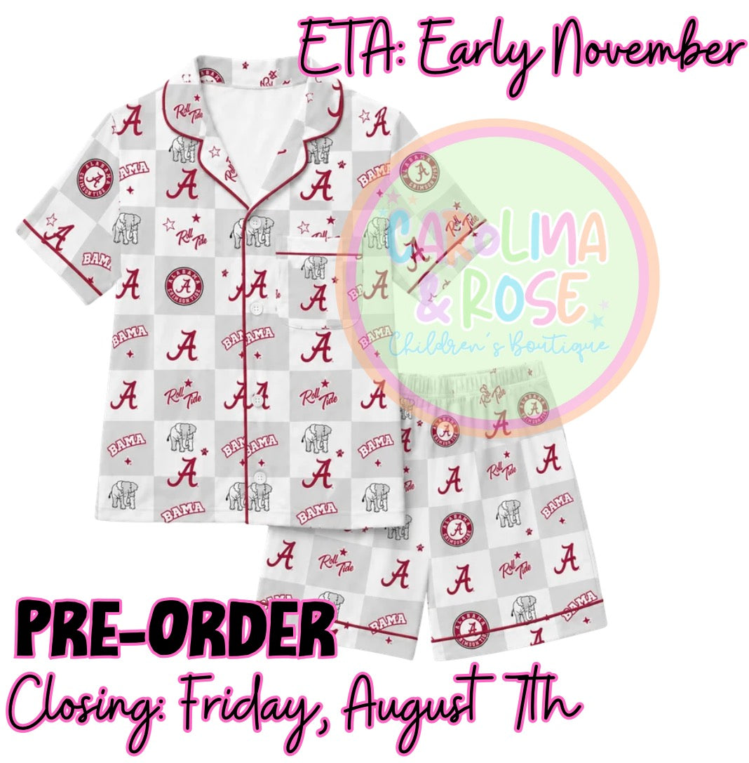 Alabama Spirit Pajamas  *PRE-ORDER*