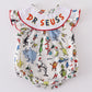 Dr.Seuss embroidery girl bubble
