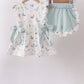 Green Duck ruffle Set