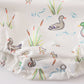 Sage Mallard Floral Bubble