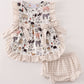 Beige Farm Bloomer Set