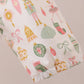 Nutcracker print tiered mom dress