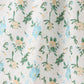 Green floral print mom dress