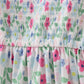 Meadow delight smocked mom dress