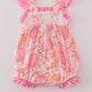 Pink Floral Ruffle Bubble