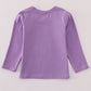 Purple gold LSU geaux tiger sequin top