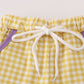 Purple gold LSU geaux tiger sequin set