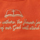 Rust isaiah embroidery dress