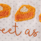 Sweet as pie french knot girl bubble