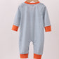 Jesus loves me embroidery boy romper