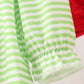 Green christmas grinch embroidery girl bloomers set