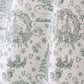 Green christmas tree print mom pajama