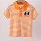 Tennessee Go vols embroidery stripe top