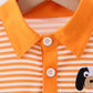 Tennessee Go vols embroidery stripe top