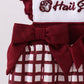 Mississippi Hail State smocked ruffle gingham bubble