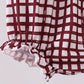 Mississippi Hail State smocked ruffle gingham bubble