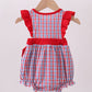 Ole Miss HOTTY TODDY smocked ruffle bubble