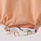 Brown Western Embroidered Bubble